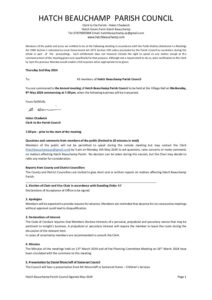 HBPC Agenda May 8 2024 for Councillors