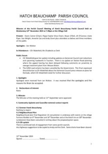 HBPC Minutes 13 November 2024 DRAFT for circulation